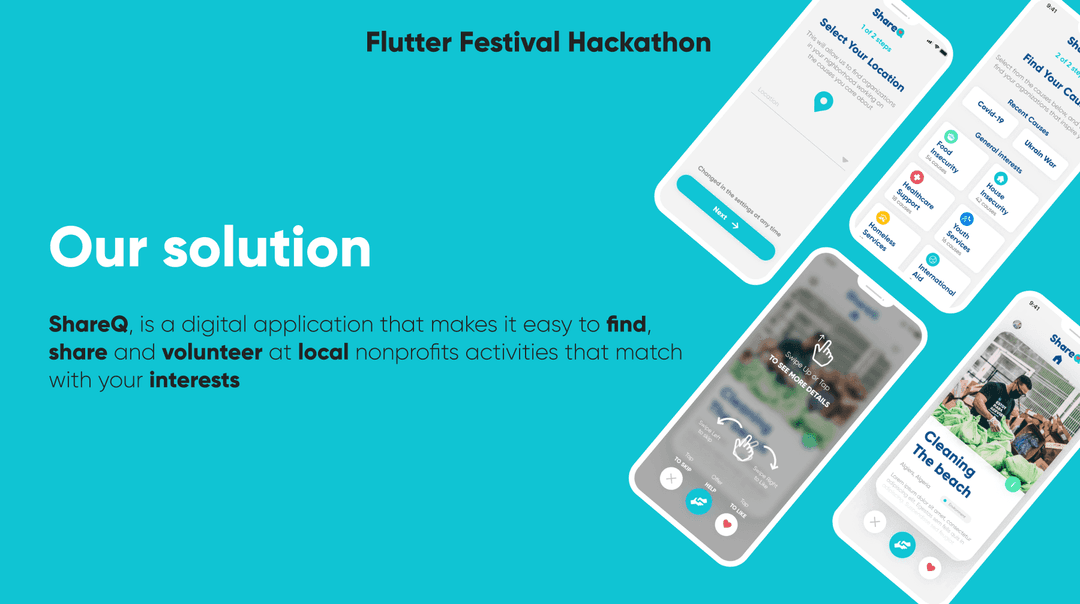 ShareQ ‑ Volunteer Matching App